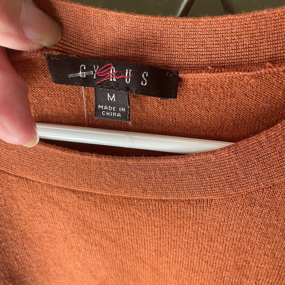 Cyrus Rust Sweater - Picture 2 of 5